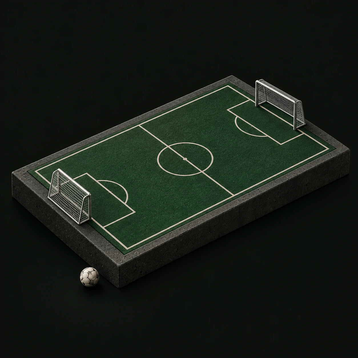 3D ilustracija lokalnog igrališta