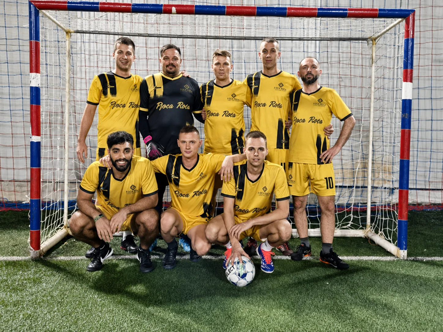Lokalna nogometna ekipa kao dio PLAYGRND podatkovnog grafa